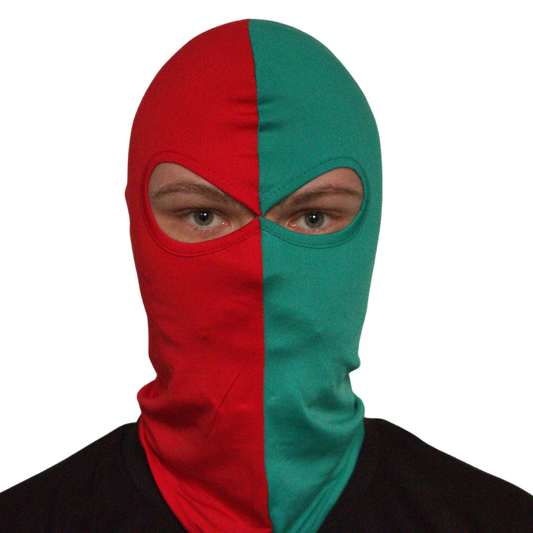 Balaclava - Red/Green
