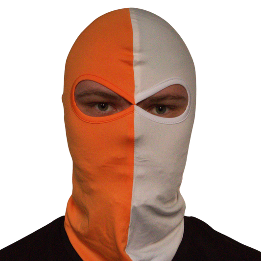 Balaclava - Orange/White