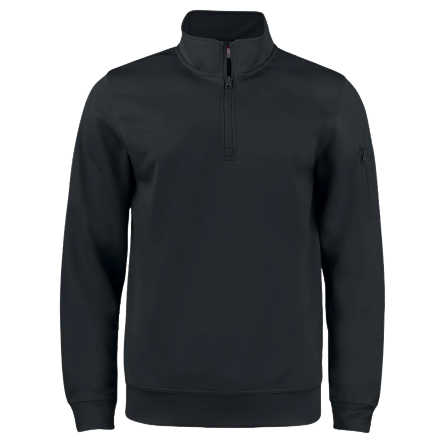 Active Half Zip Sweater - Black