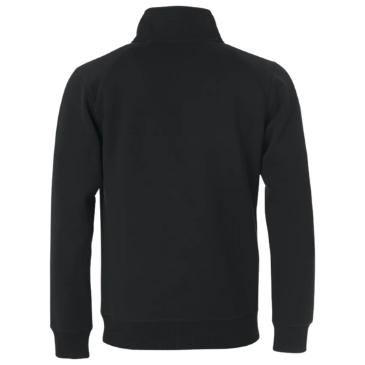 Custom Premium Half Zip Sweater - Black