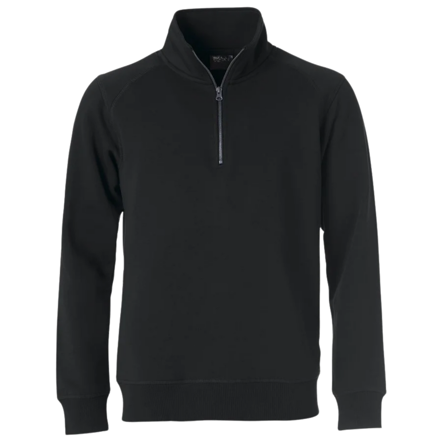 Premium Half Zip Sweater - Black
