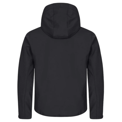 Hooded Softshell Jacket - Black