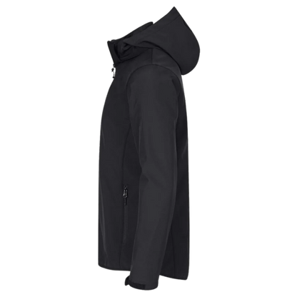 Hooded Softshell Jacket - Black