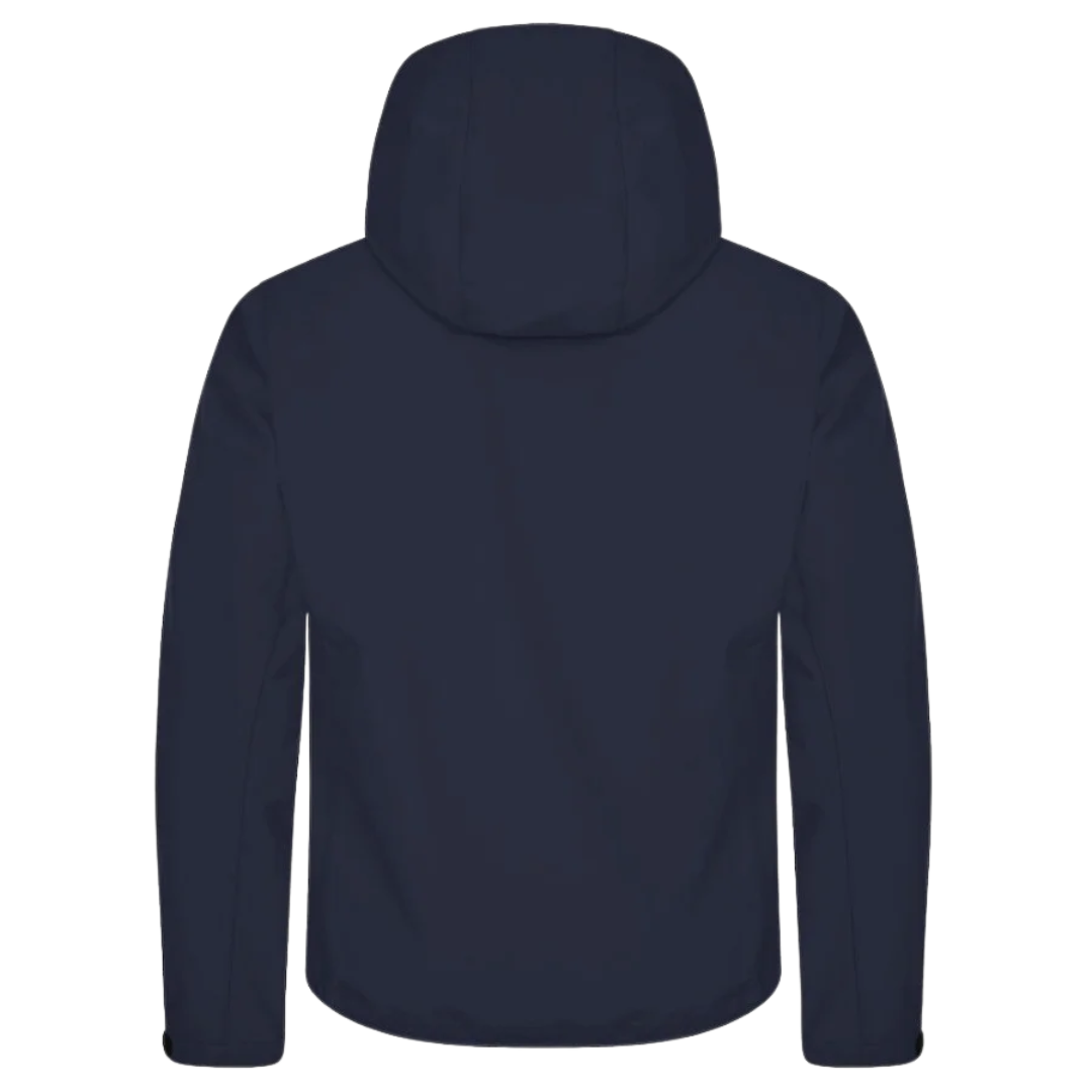 Hooded Softshell Jacket - Navy