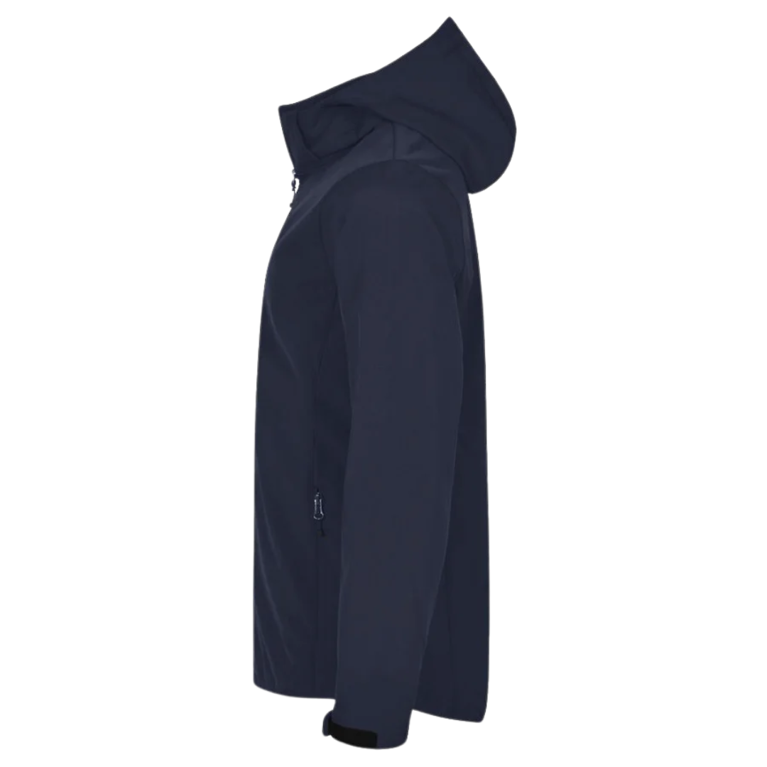 Hooded Softshell Jacket - Navy