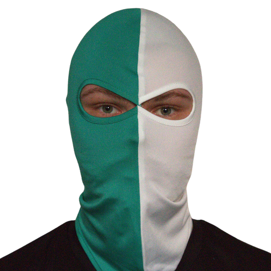 Balaclava - Green/White