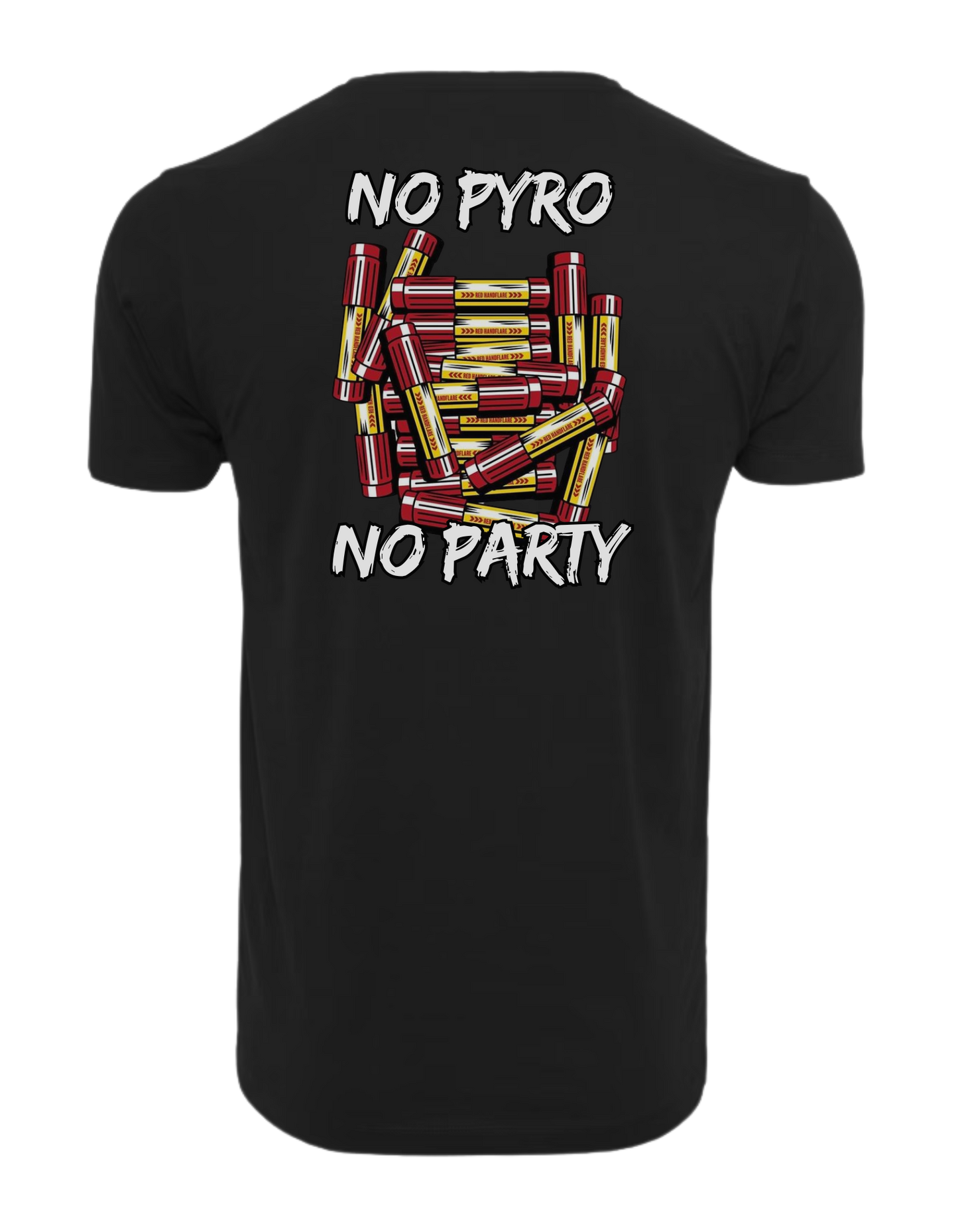 No Pyro No Party T-shirt - Black