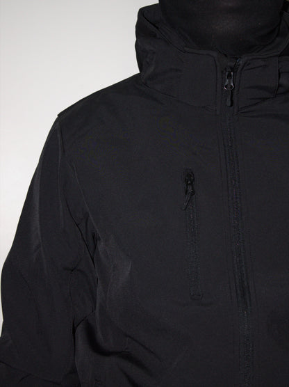 Hooded Softshell Jacket - Black