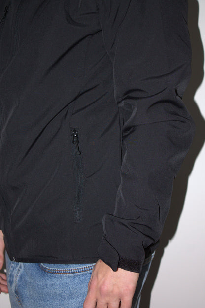 Hooded Softshell Jacket - Black