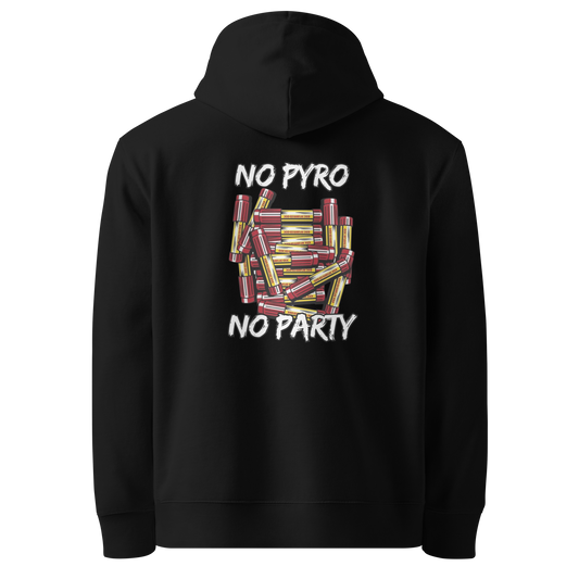No Pyro No Party Hoodie - Black