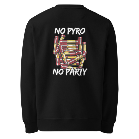 No Pyro No Party Sweater - Black